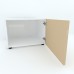 Armonia Comoda alba cu o usa cu maner front Pal Cappuccino